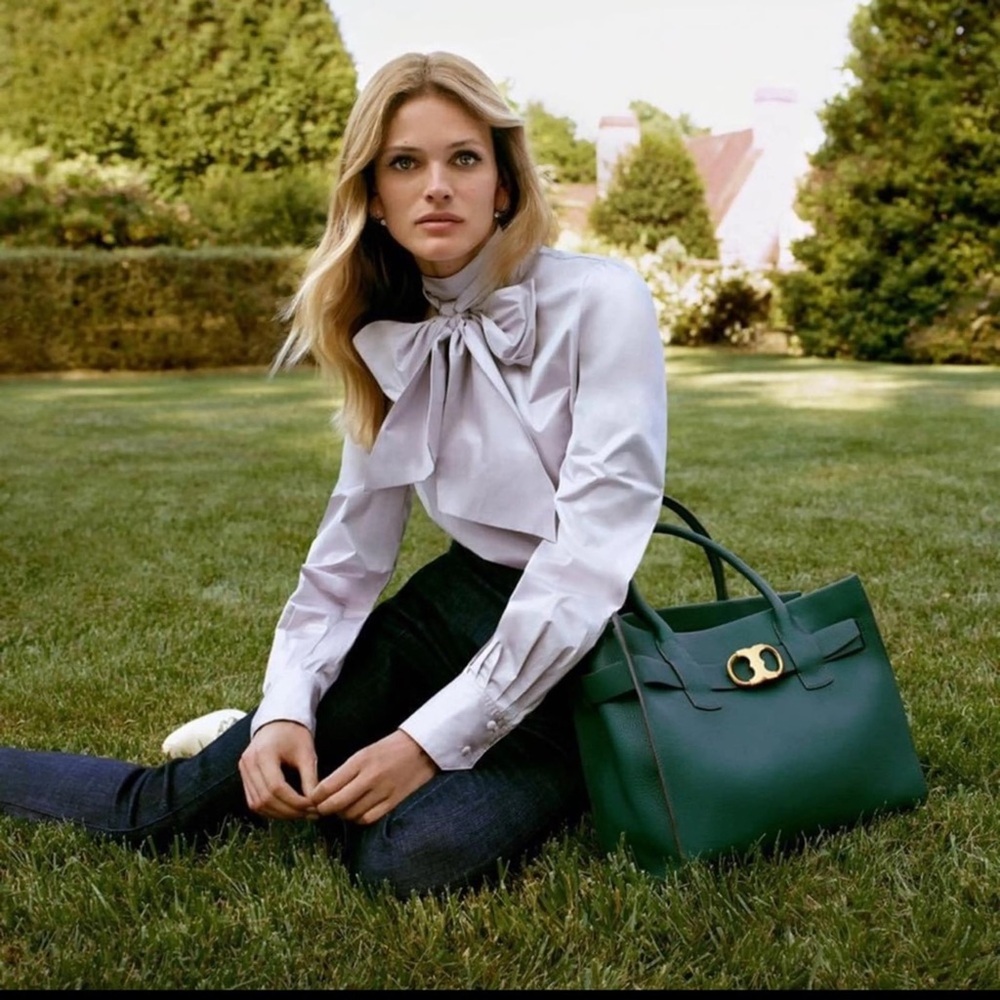 Tory Burch | Daphne‎ Bow Blouse Size 4